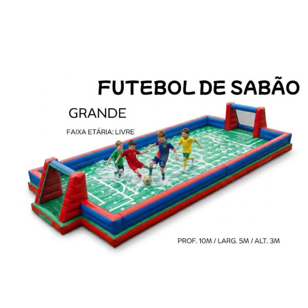 Quadra de Futebol de Sabão