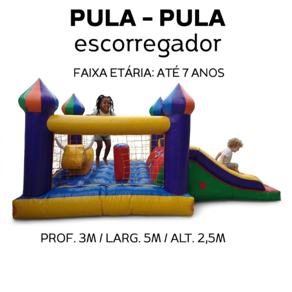 Pula pula escorregador